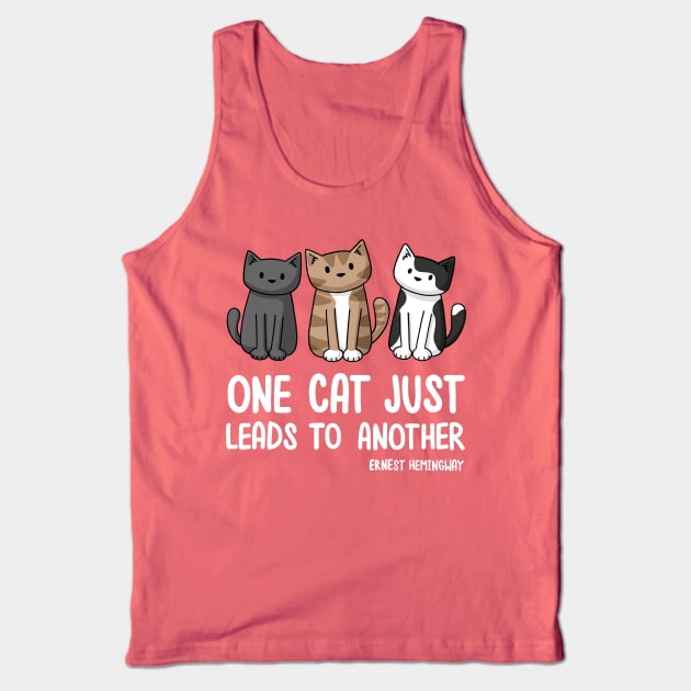 One Cat Just Leads To Another Tank Top by Doodlecats 